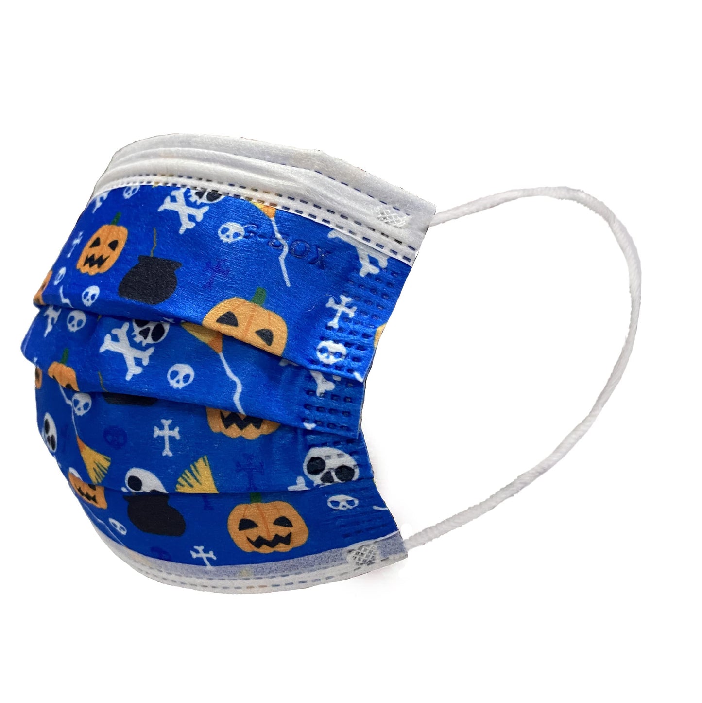G-BOX Kids Face Masks, Children's Face Masks Disposable, 3-Layer, Cute Cartoon Patterns(100-pcs) (Charcoal Black)