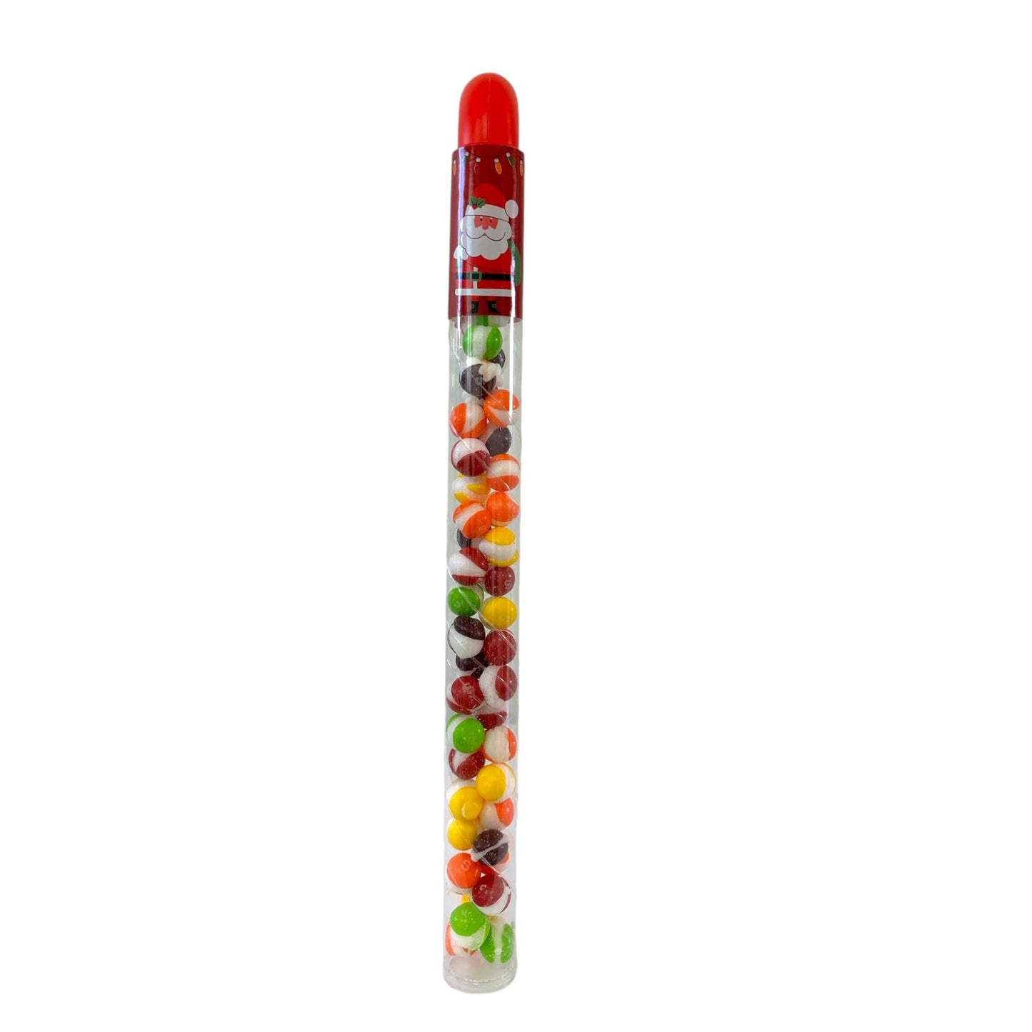 10 Pcs G-BOX Freeze Dried Candy Cane Tubes - Perfect Fun Christmas Candy & Stocking Stuffers! Freeze Dried Mini Marshmallows, Decorative Candy Filled Candy Canes Bulk Idea. (10 Mini Marshmallow Canes)