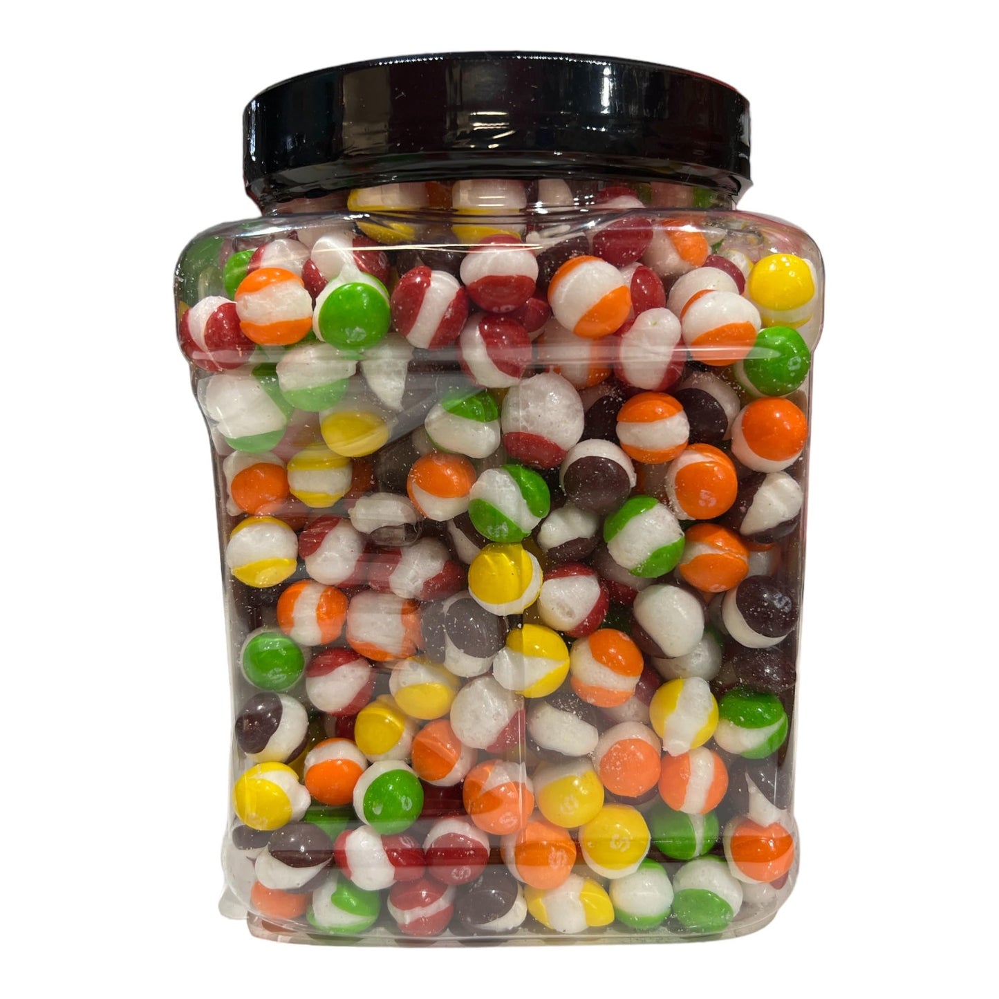 G-BOX 22 OZ Freeze Dried Candy Frettles, Premium USA Made Delightful Crunchy Fruity Flavorful Burst, TikTok Trend Items, Freeze Dried Skittles, Air-tight Sealed in a Grip Jar